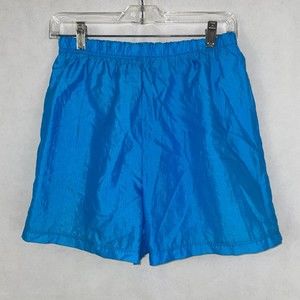 Vintage Danskin Neon Blue Athletic Shorts Size Medium